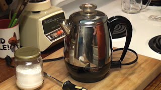 FARBERWARE Superfast Coffee Percolator Tips amp Maintenance [upl. by Nalra]