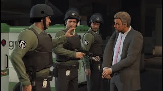 Union Depository Heist GTA V  2024 1080p 60hz [upl. by Aseneg764]