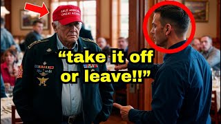 Restaurant Manager Kicks Out 70 Year Old Veteran For Wearing MAGA Hat Not Knowing Who His Son is [upl. by Les]