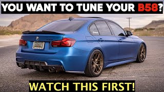 Tuning your BMW B58 Complete Beginners Guide 340i M340i Supra etc [upl. by Evita826]