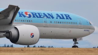 Korean Air 777300 Taxi 4K [upl. by Gabriellia]