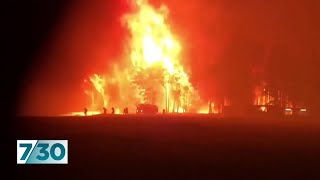 Professional fire crews pitch in to help volunteers fight bushfires  730 [upl. by Secnarf]