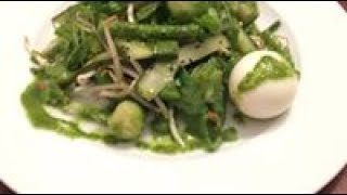 Groene salade  Vlog 21 recept klik op meer weergevenshow more [upl. by Eiznik]