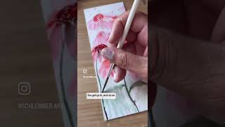 Sonnenhut Tutorial loose watercolor loosewatercolor watercolortutorial arttutorial [upl. by Einaffit878]