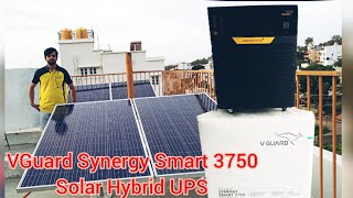 V Guard Synergy Smart 3750  Solar Hybrid Inverter [upl. by Cloots]