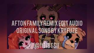 Afton Family remix edit audio [upl. by Akinehs]