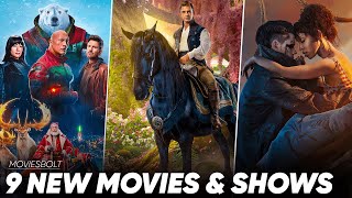 9 NEW Hollywood Movies amp Series in Hindi Netflix Prime amp Jio Cinema  Moviesbolt [upl. by Redna]