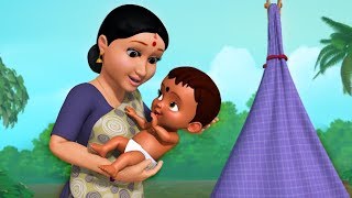 சின்னச் சின்னப் பாதங்கள்  Tamil Baby Folk Songs  Infobells [upl. by Haiacim391]