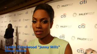 Sleepy Hollow Lyndie Greenwood quotJenny Millsquot at PaleyFest 2014 [upl. by Noonberg559]