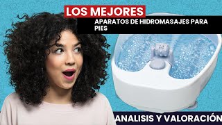 Las MEJORES BAÑERAS de Hidromasajes para PIES SPA en casa [upl. by Embry]