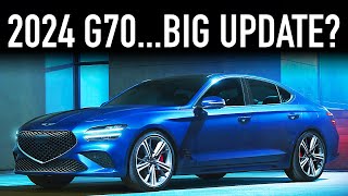 2024 Genesis G70 Massive Changes [upl. by Lemrahs]