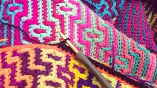 1 Beginners Guide to Mosaic Crochet  The Basics [upl. by Graniah]