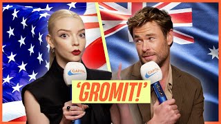 Chris Hemsworth taught Anya TaylorJoy how to be a TRUE Australian  Furiosa interview [upl. by Haidebez]