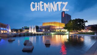 Chemnitz Germany 4K  🇩🇪 City Tour in Chemnitz  Chemnitz virtual 4K Walking Tour  Germany [upl. by Moreland]