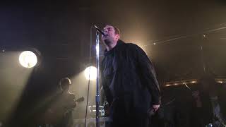 LIAM GALLAGHER quotLive Foreverquot Live at UNION CHAPEL London 131218 [upl. by Detta]