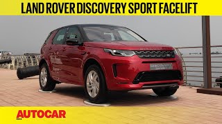 2020 Land Rover Discovery Sport Facelift Walkaround  First Look  Autocar India [upl. by Ribaudo933]