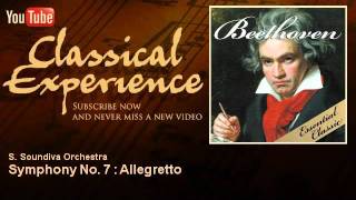 Ludwing Van Beethoven  Symphony No 7  Allegretto  ClassicalExperience [upl. by Nowad]