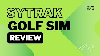 Garage Golf Simulator Review Skytrak [upl. by Marylinda]