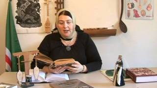 Internet Diary6 Chechen Folklore reading by Meka khangoshvili [upl. by Vance971]