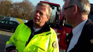 Brandweer test flitspaal [upl. by Aiekan577]