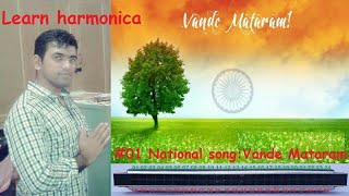 Vande mataram on tremolo harmonica 01 [upl. by Airekat94]