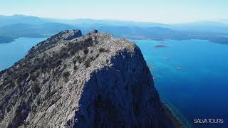 Fly on Tavolara Island Sardinia 4K [upl. by Berns]