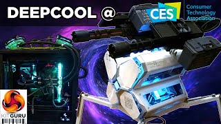 CES 2024 Deepcool  NEW Cases Coolers Fans  and more [upl. by Eniad]