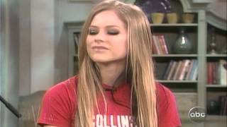 Avril Lavigne  Nobodys Home amp Interview  Live on The View 09082004 [upl. by Henrique]