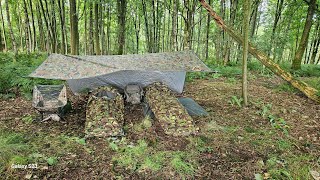 Dutch Army Goretex Hooped DPM Bivvy Bag camp [upl. by Pinkham]