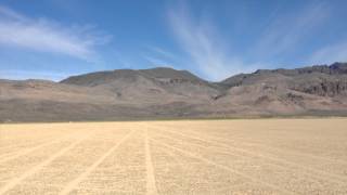 Driving on the Alvord Desert playa [upl. by Eirrok]