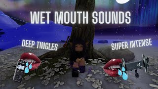 Roblox ASMR 💗ear to ear intense layered mouth sounds💗 NO TALKIING [upl. by Damas]