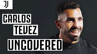 TEVEZ UNCOVERED  Exclusive Carlos Tevez Interview  Juventus [upl. by Irved364]