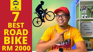 7 BEST BEGINNER ROAD BIKE MALAYSIA MURAH  RM2000  USD500 Budget Basikal Sepeda Balap 2021 ENGSUB [upl. by Yebba258]