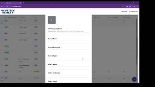 Vortex Realty Portal Training Video [upl. by Nednil]