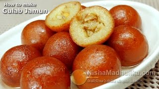 Gulab Jamun recipe  Gulab Jamun Recipe with Khoya or mawa [upl. by Shelba197]