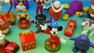 2019 McDONALDS 40th ANNIVERSARY SURPRISE set of 17 HAPPY MEAL COLLECTIBLES VIDEO REVIEW [upl. by Violante600]