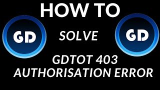 How To Solve Gdtot 403 Authorisation Error  login gdtot error 403  error 403 ratelimitexceeded [upl. by Greenland]