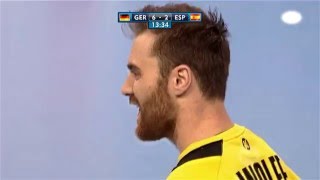 Deutschland vs Spanien  HandballEM 2016  Finale  Full Video [upl. by Kielty]