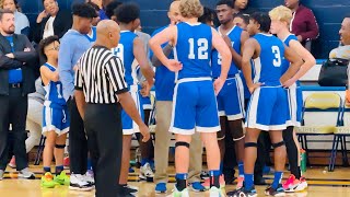 Varsity Boys Basketball  Marbury Bulldogs v Autaugaville Eagles  Autauga County Tournament [upl. by Weiman]