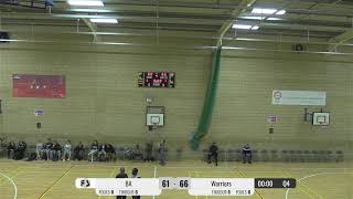 NBL 4  Barking Abbey vs West Herts Warriors [upl. by Nyleuqaj]