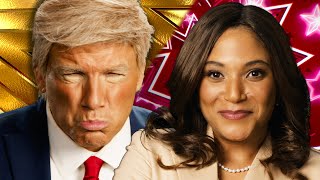 Donald Trump vs Kamala Harris Epic Rap Battles of History [upl. by Enyledam713]