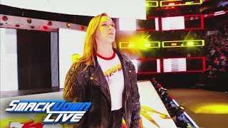 Relive Ronda Rouseys shocking arrival at Royal Rumble SmackDown LIVE Jan 30 2018 [upl. by Addiego]