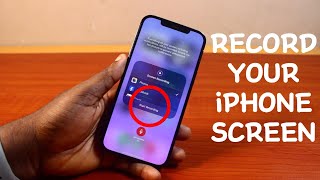 How to Record your Screen on iPhone [upl. by Florella7]