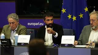 Mosab Hasan Yousef Speaking to the European Parliament on Palestine Vi0lence and Education [upl. by Jillayne]