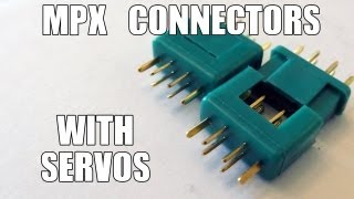 Using MPX connectors for servos [upl. by Berwick]