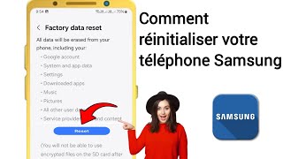 Comment réinitialiser un téléphone Samsung aux paramètres dusine  samsung mobile ko reset [upl. by Reyem821]