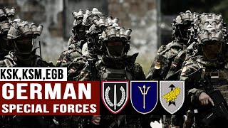 German Special Forces  KSMKSKEGB Fallschirmjägern [upl. by Nnov]