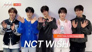 AAA 2024 LINEUP NCT WISH 엔시티 위시  Asia Artist Awards IN BANGKOK AAA AAA2024 [upl. by Lula]