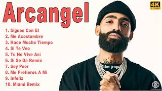 Arcangel 2022 MIX  Mejores canciones de Arcangel 2022  Álbum Completo  GRANDES ÉXITOS 1 HORA [upl. by Meeker816]