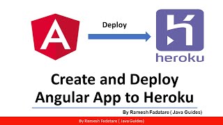 Create and Deploy Angular Application to Heroku  Step by Step Guide [upl. by Berry]